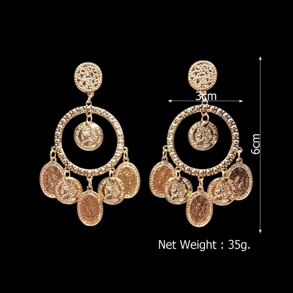 Boucles d’oreilles « Médailles » | Bijoux d'exception | Paris