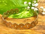 Bracelet Femme " Little Flower " Couleur Or | Bijoux d'exception | Paris