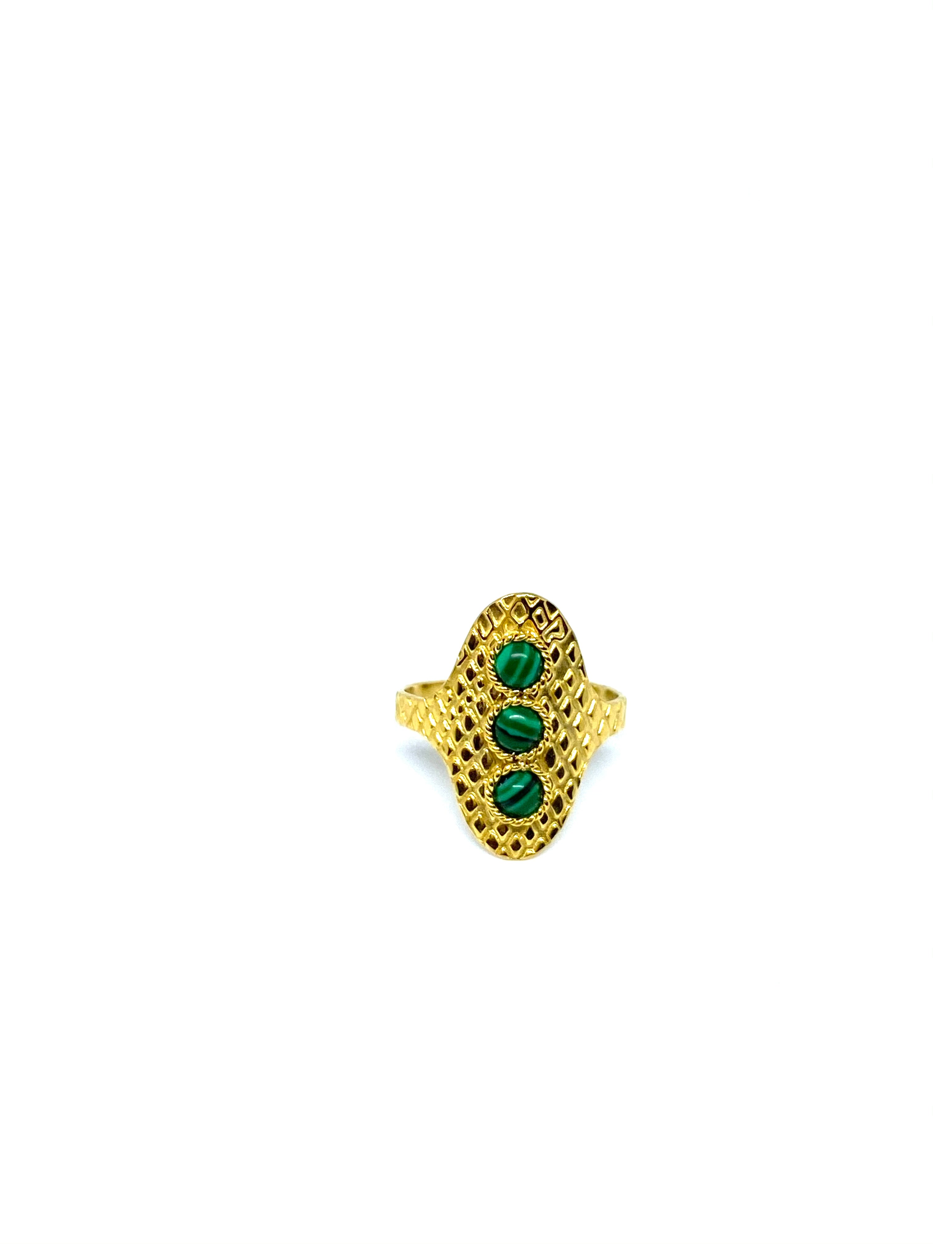 Bague « Sahara »Couleur Or | Bijoux d'exception | Paris