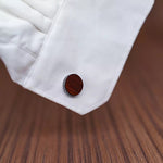 Ensemble Boutons de manchette Homme "King Wood" | Bijoux d'exception | Paris
