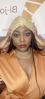 Cap « Diana Gold » Couleur Or | Bijoux d'exception | Paris