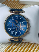 Montre/Watch Femme "Ayé" Blue | Bijoux d'exception | Paris