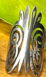 Bague « Queen Avassa »Couleur Argent | Bijoux d'exception | Paris