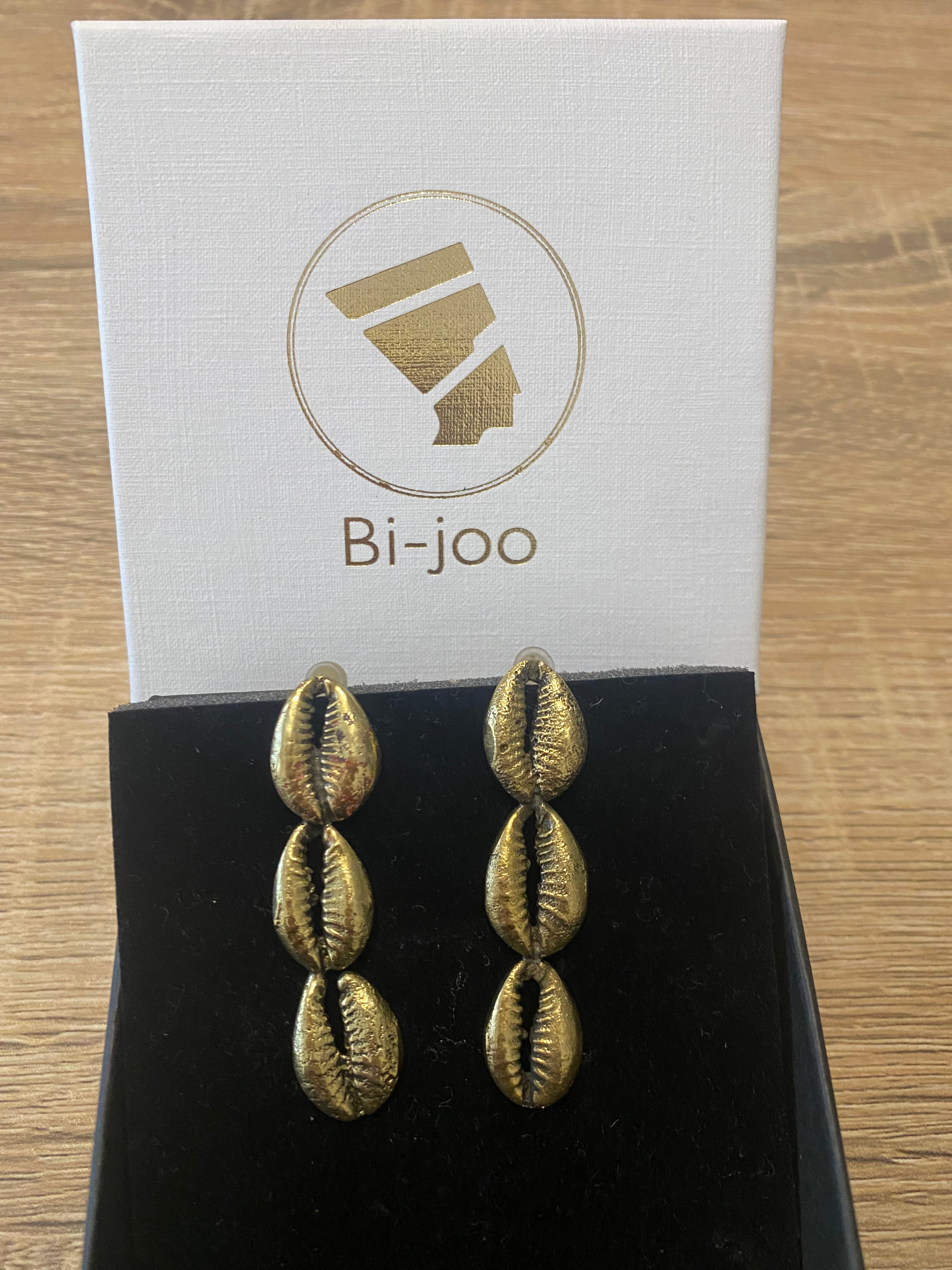 Boucles d’oreilles « Kori Waterfalls » Couleur Or | Bijoux d'exception | Paris