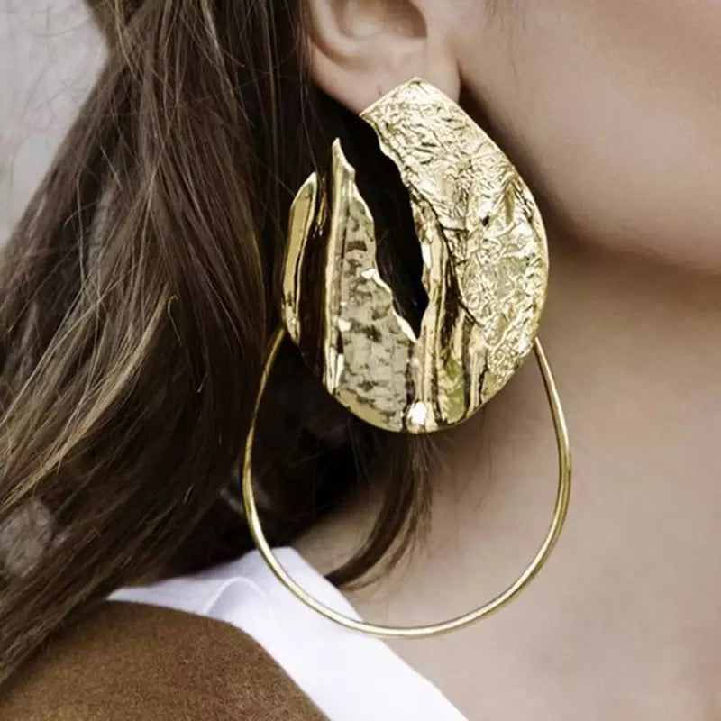 Boucles d’oreilles « Queen Adoukè » Or | Bijoux d'exception | Paris