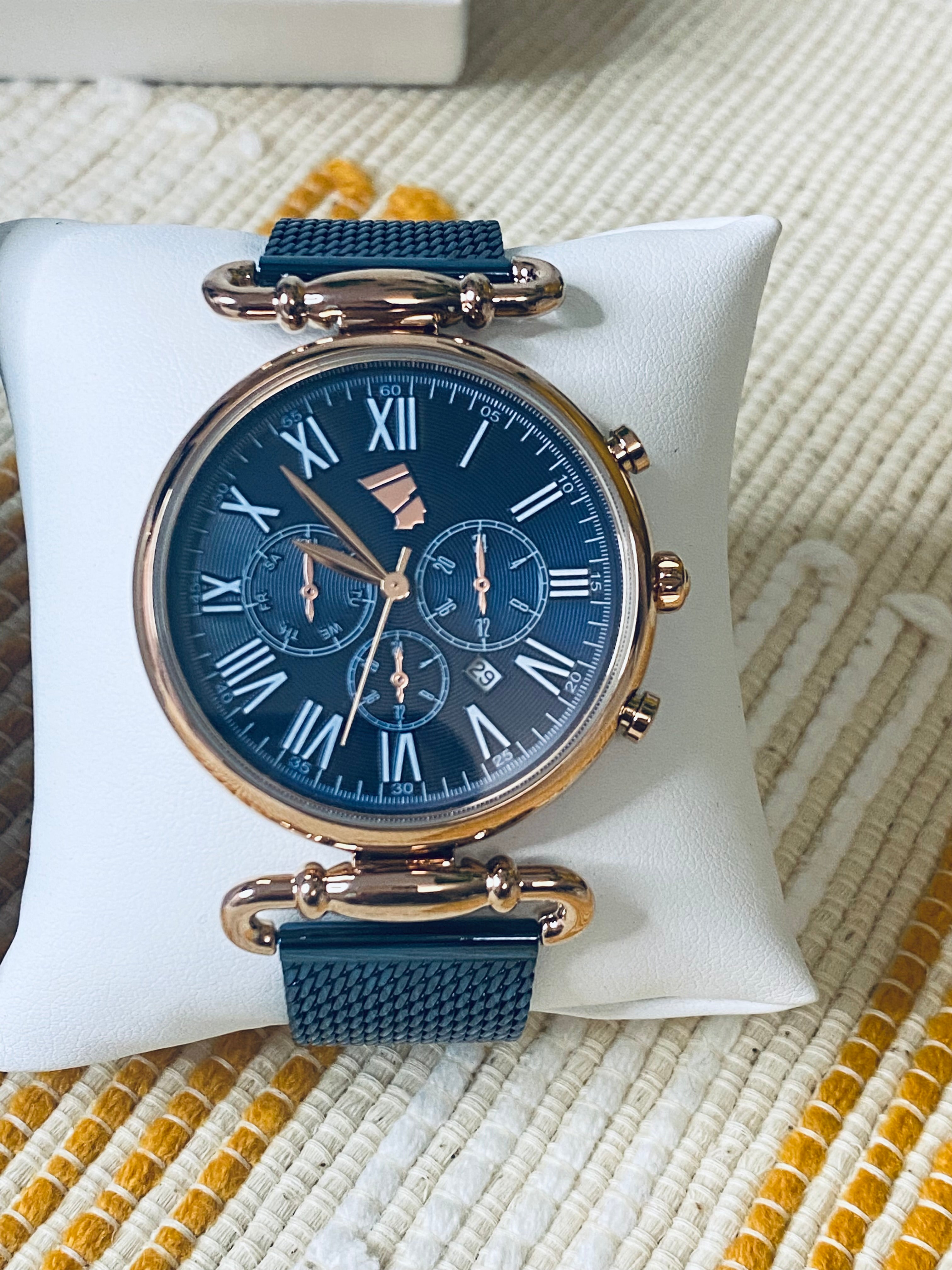 Montre/Watch Femme "Ayé" Blue | Bijoux d'exception | Paris