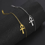 Bijou de pied « Queen Ankh » couleur argent | Bijoux d'exception | Paris