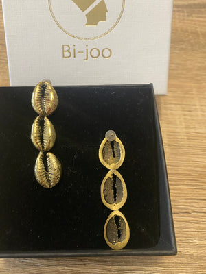 Boucles d’oreilles « Kori Waterfalls » Couleur Or | Bijoux d'exception | Paris