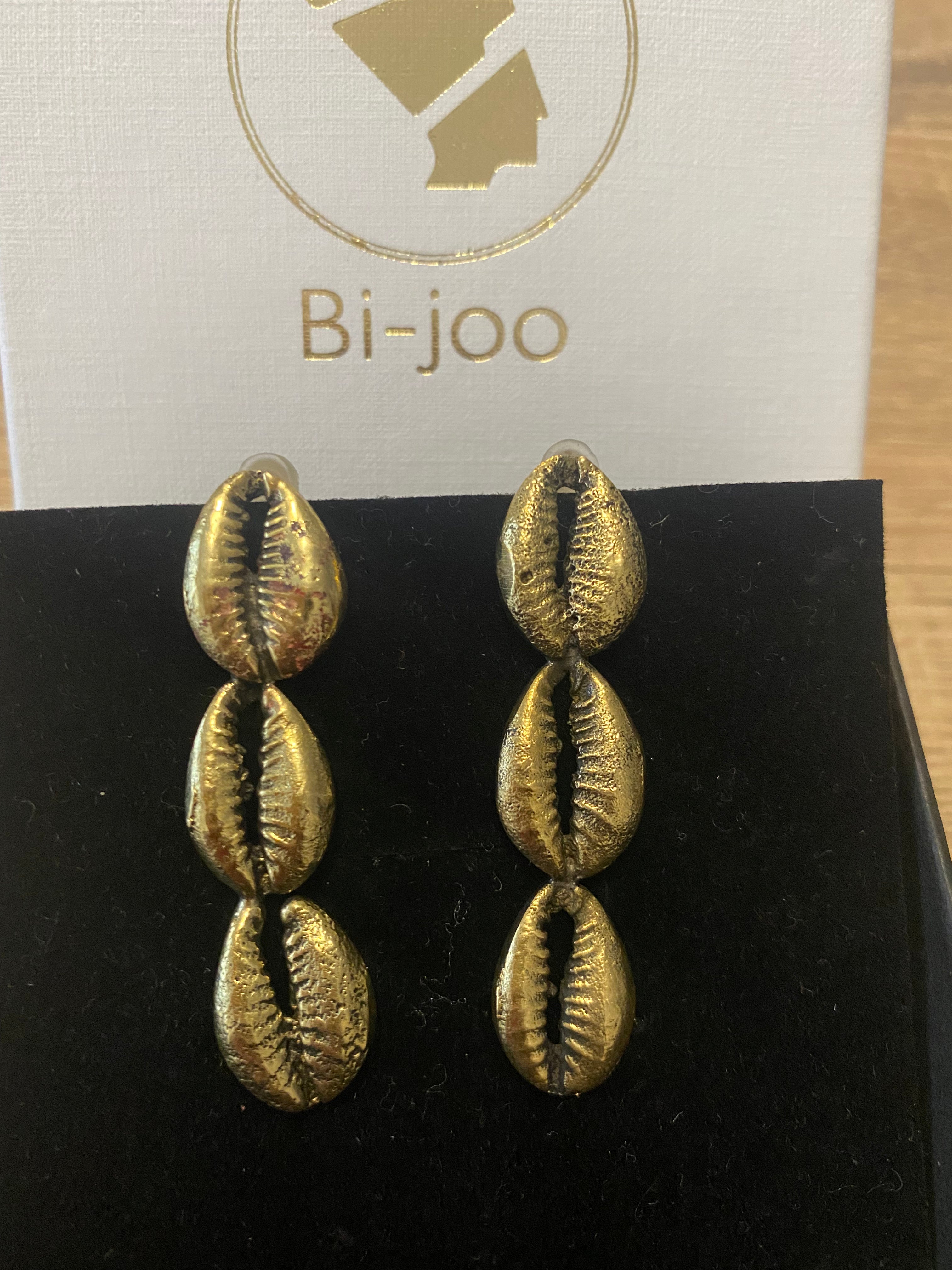 Boucles d’oreilles « Kori Waterfalls » Couleur Or | Bijoux d'exception | Paris